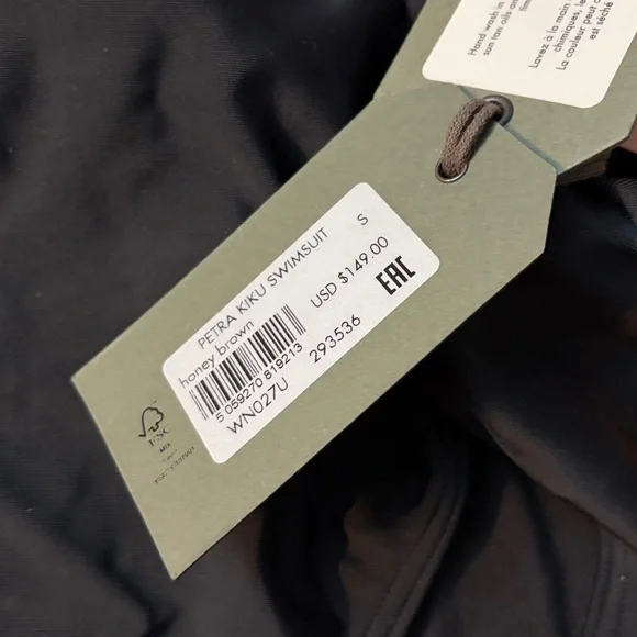 Allsaints Petra Kiku One Piece Swimsuit - Picture 7 of 8